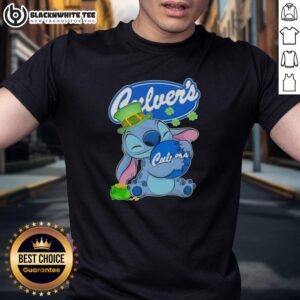 Top Stitch Hug The Culver's Logo Happy Patrick's Day T-Shirt