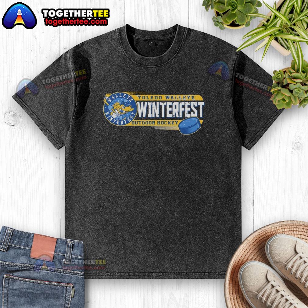 Good Toledo Walleye Winterfest Outdoor Hockey Vintage T-Shirt - Image 5