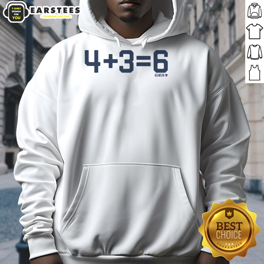 Premium Dak Prescott & George Pickens 4 + 3 = 6 T-Shirt - Image 2