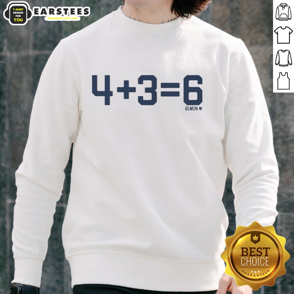 Premium Dak Prescott & George Pickens 4 + 3 = 6 T-Shirt - Image 5