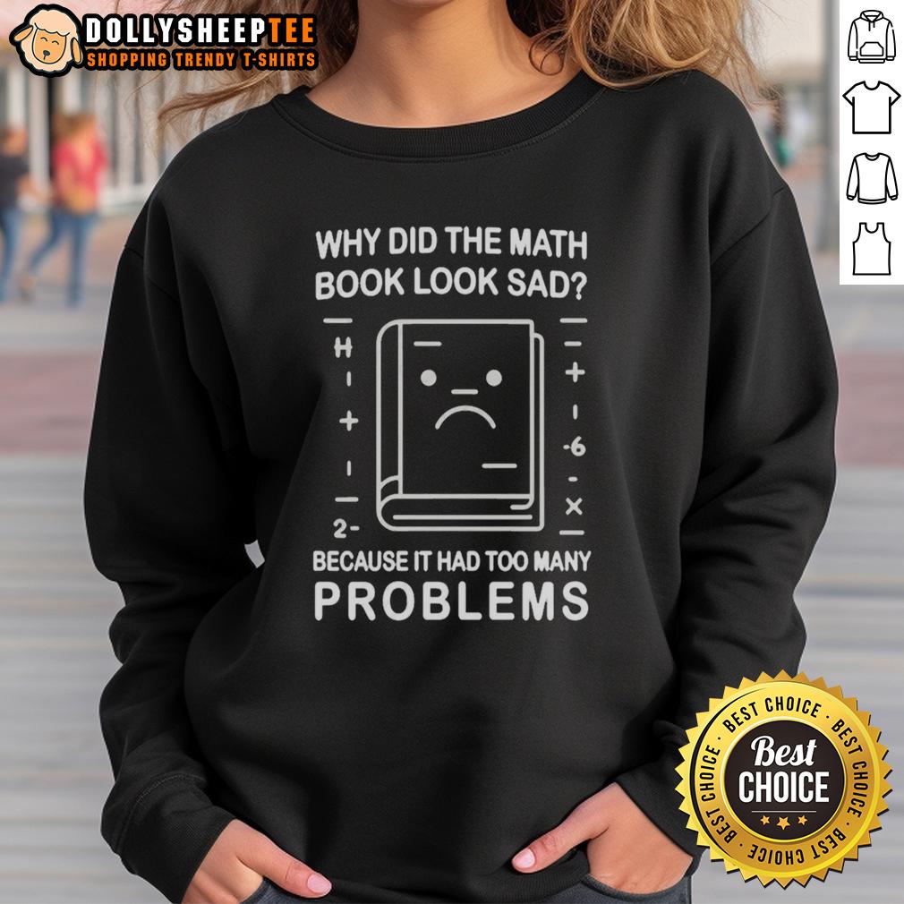 Top Math Book Blues T-Shirt - Image 5