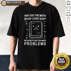 Top Math Book Blues T-Shirt
