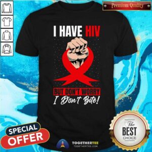 Awesome HIV Awareness Red Ribbon World Aids Day Fighters T-Shirt