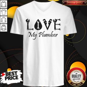 Alternative view of Official Love My Plumber Shirt
