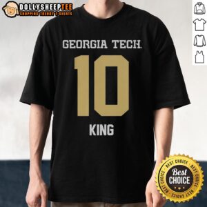Good Georgia Tech Yellow Jackets Football Haynes King #10 T-Shirt