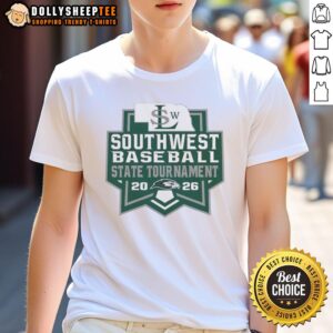 Top Southwest Silver Hawks Baseball State Tournament 2026 Logo T-Shirt