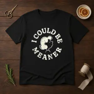 Pretty Lucy Peanuts I Could Be Meaner Shirt