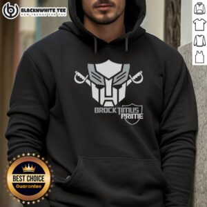 Alternative view of Good Brock Optimus Prime Transformer Las Vegas Raiders Parody Logo T-Shirt