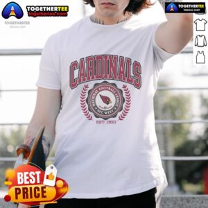 Official Arizona Cardinals Team Crest Est 1920 T-Shirt