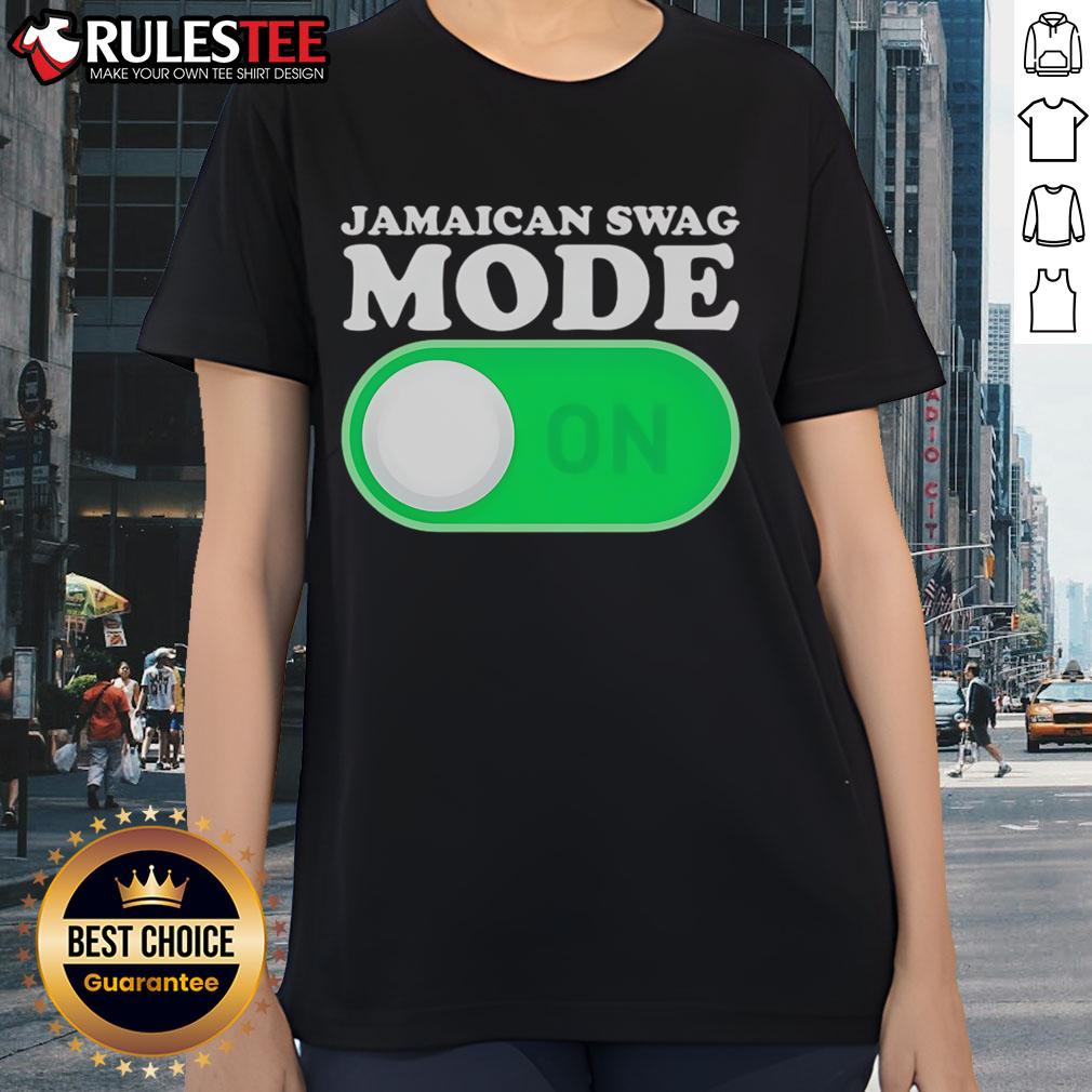 Official Jamaican Swag Mode On T-Shirt - Image 3