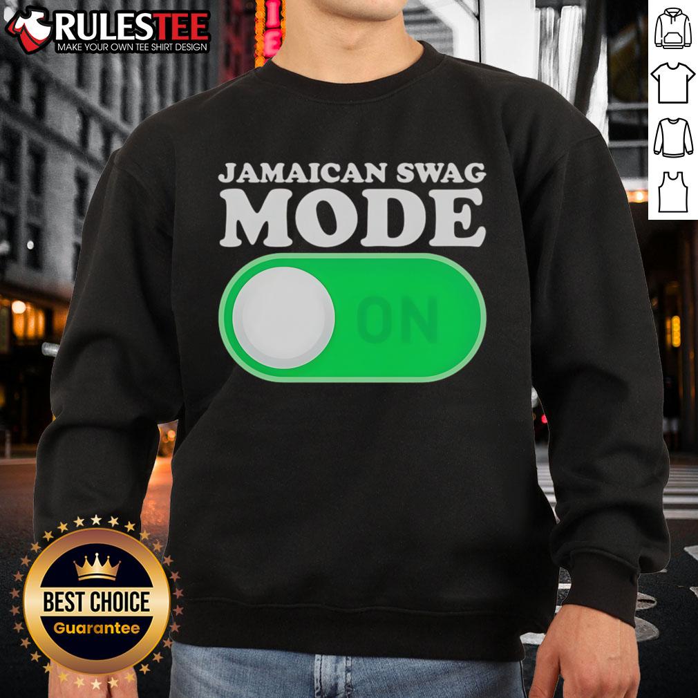 Official Jamaican Swag Mode On T-Shirt - Image 5