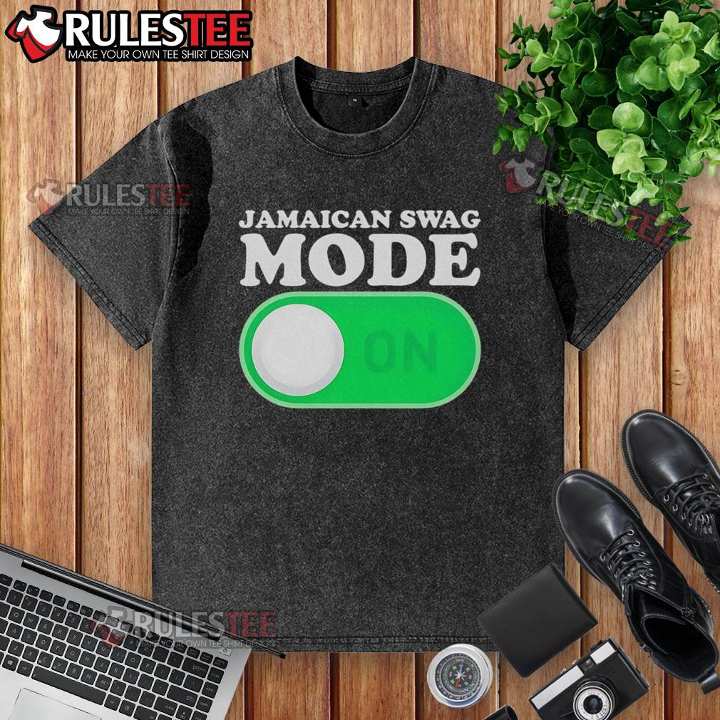Official Jamaican Swag Mode On T-Shirt - Image 6