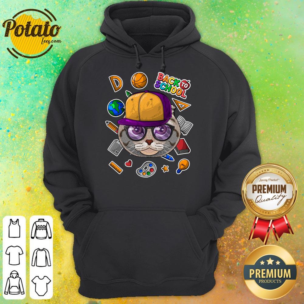 Cat Back To School Shirt - Image 2