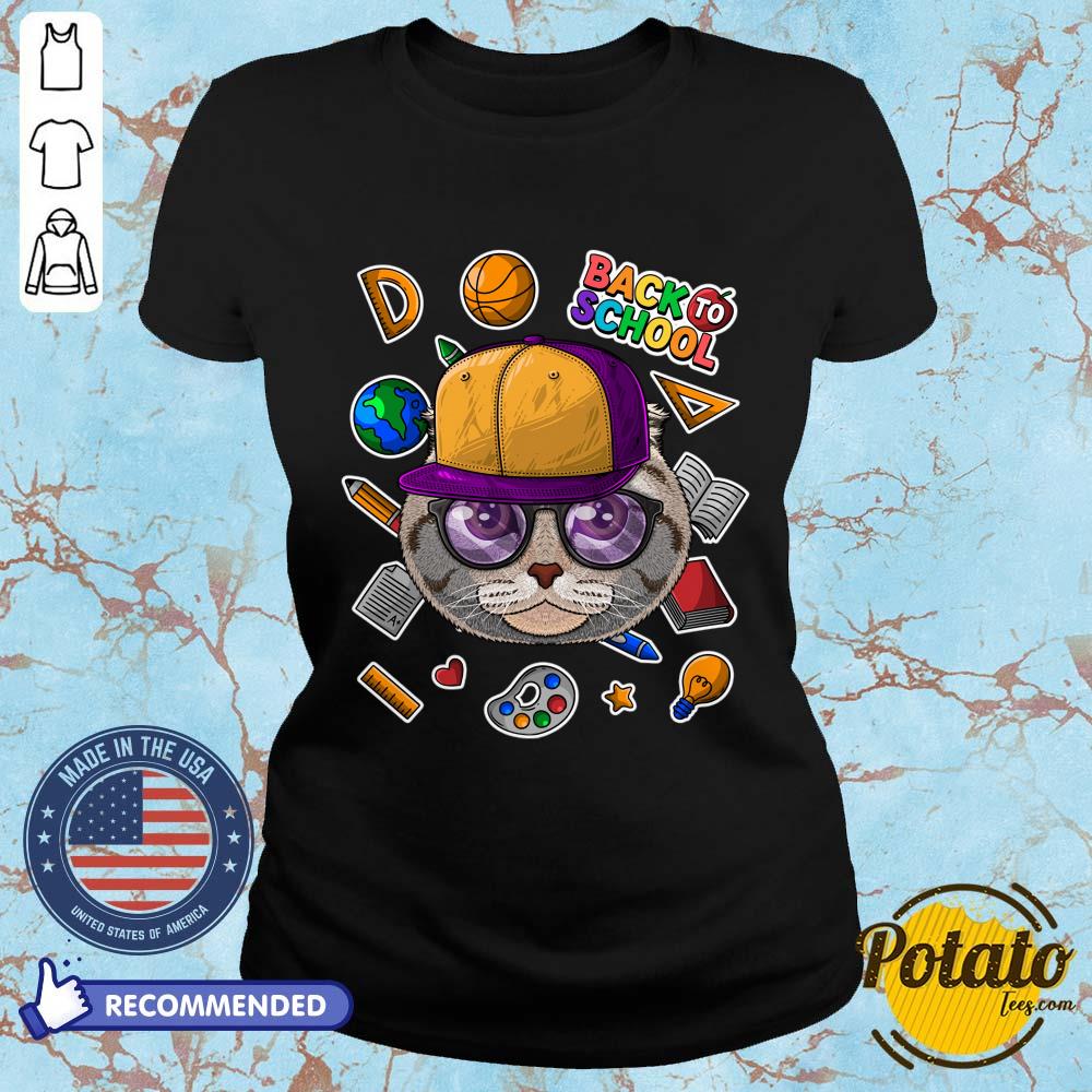 Cat Back To School Shirt - Image 5