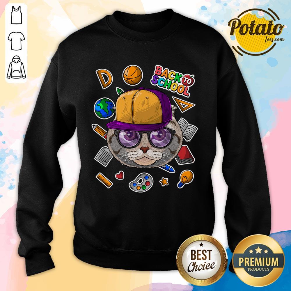 Cat Back To School Shirt - Image 4