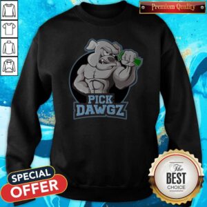 Alternative view of Nice Bulldog Strong Pick Dawgz Shirt