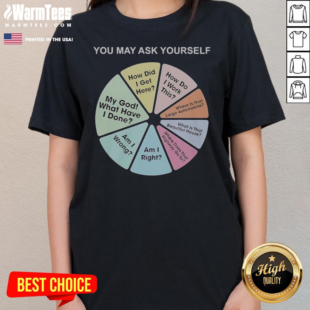 Nice Talking Heads You May Ask Yourself How Did I Get Here What Have I Done Shirt - Image 3