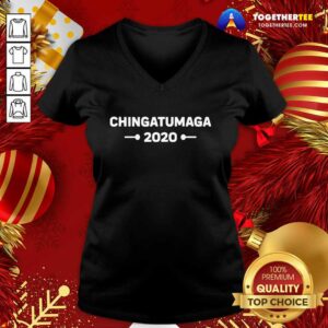 Alternative view of Funny Chingatumaga 2020 Election Anti Trump Spanish Latino Mexican Shirt