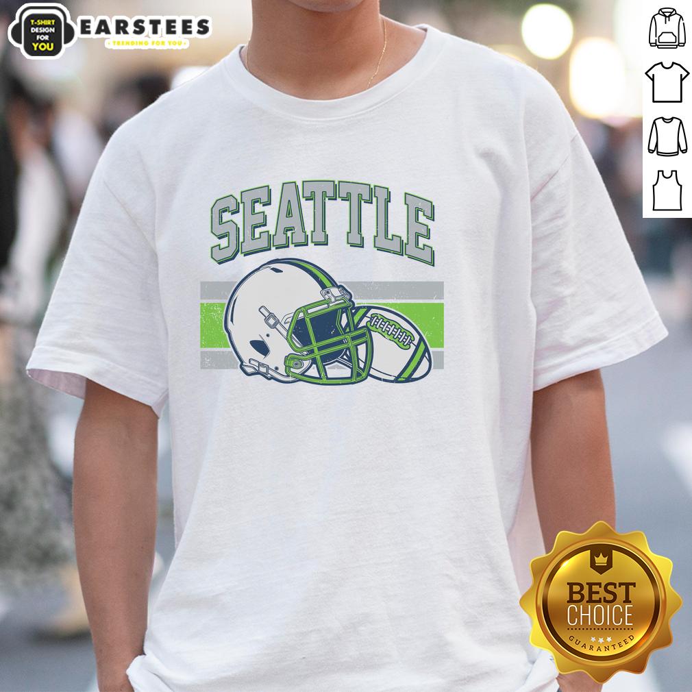 Good Varsity Style Seattle Football T-Shirt