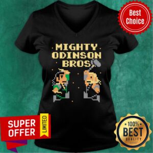 Alternative view of Funny Mighty Odinson Bros Mario Shirt