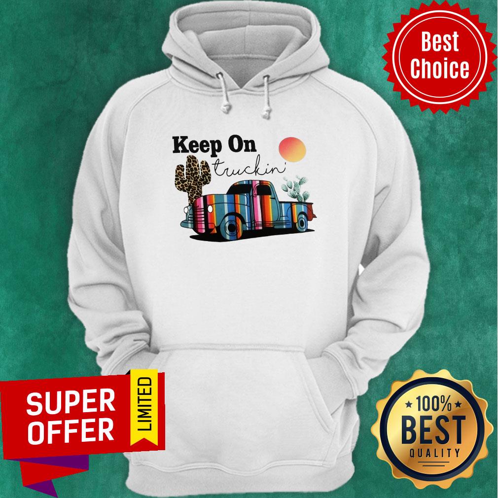 Keep On Truckin' Cactus Car Shirt - Image 2