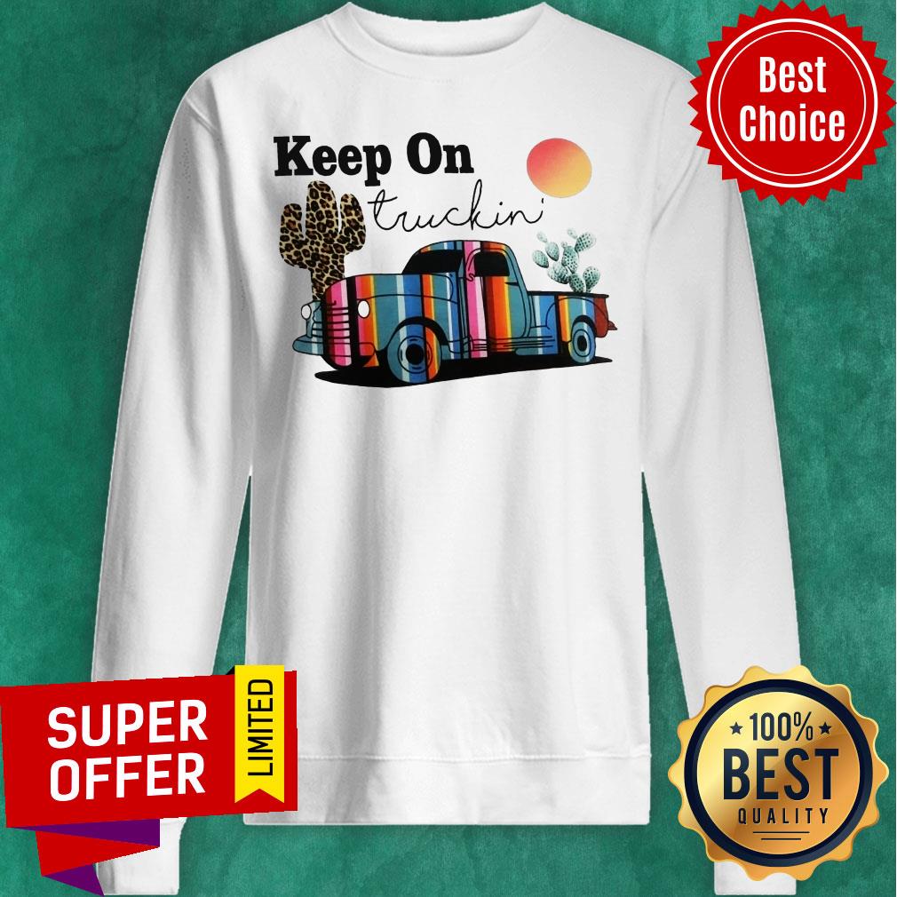 Keep On Truckin' Cactus Car Shirt - Image 5