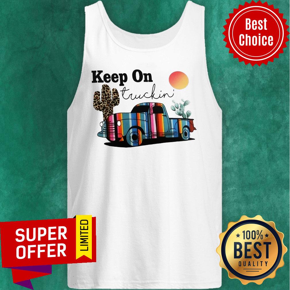Keep On Truckin' Cactus Car Shirt - Image 4