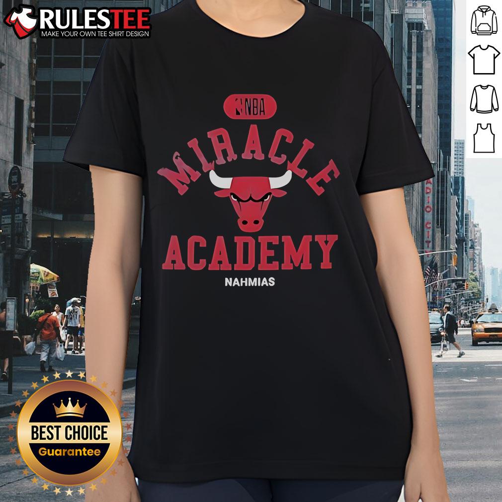 Official Chicago Bulls Miracle Academy NBA Collection T-Shirt - Image 3
