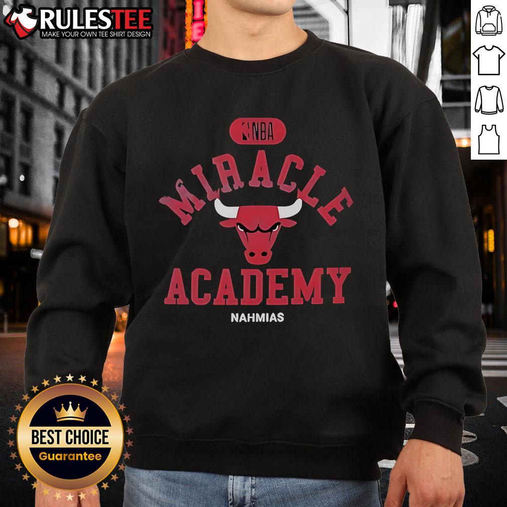 Official Chicago Bulls Miracle Academy NBA Collection T-Shirt - Image 5