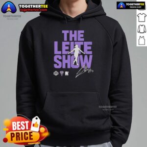 Alternative view of Original The Leite Show Carla Leite Golden State Valkyries T-Shirt