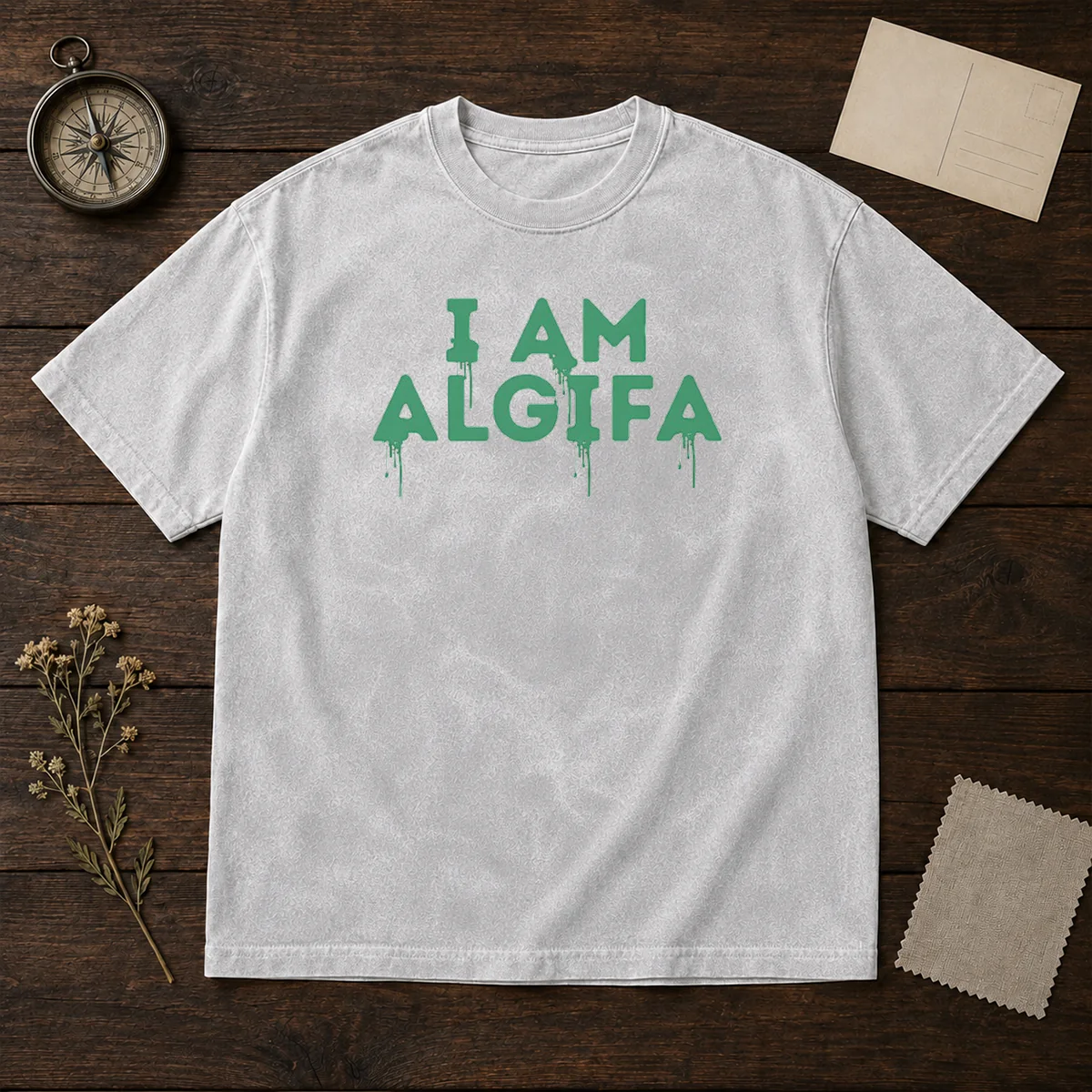 Good I Am Algae DC Reflecting Pool Anti Trump Activist Shirt - Image 8
