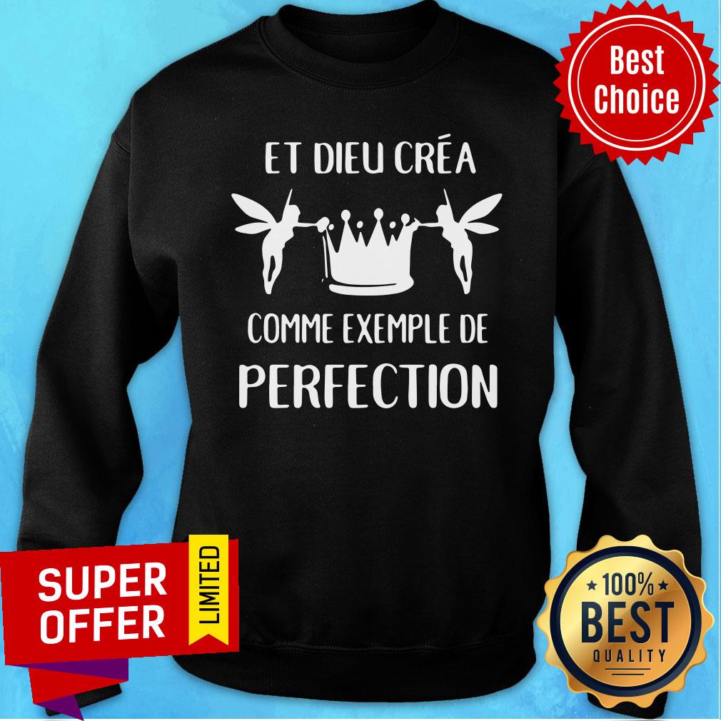 Funny Ei Dieu Crea Comme Exemple De Perfection Shirt - Image 5