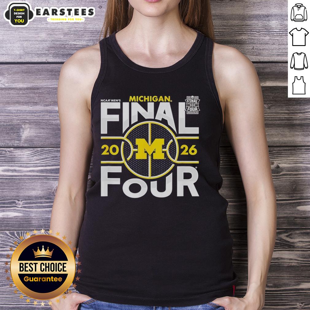 Good Michigan Wolverines Ncca Final Four 2026 Men's March Madness T-Shirt - Image 4