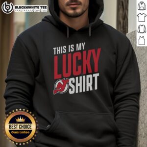 Alternative view of Nice New Jersey Devils This Is My Lucky T-Shirt