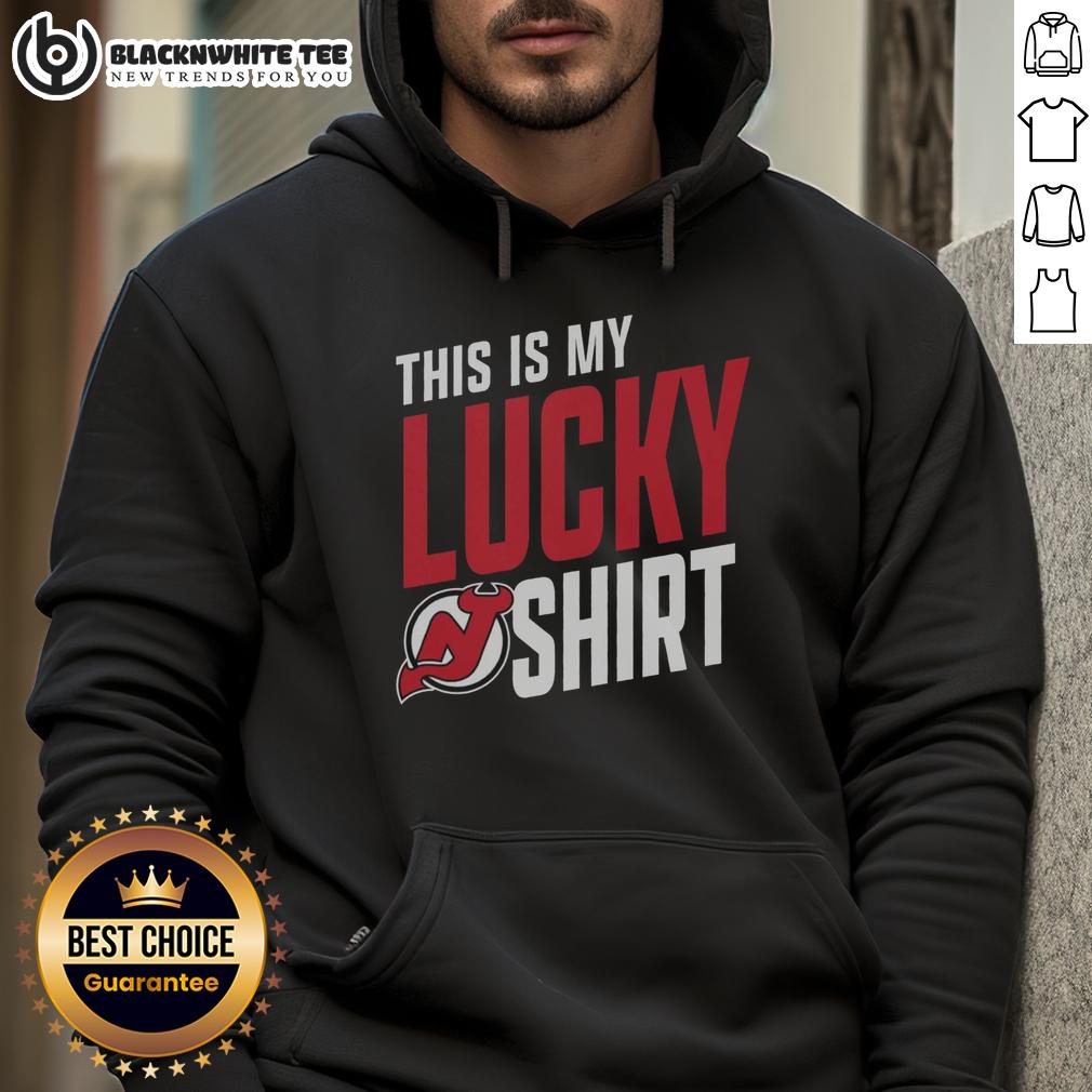 Nice New Jersey Devils This Is My Lucky T-Shirt - Image 2
