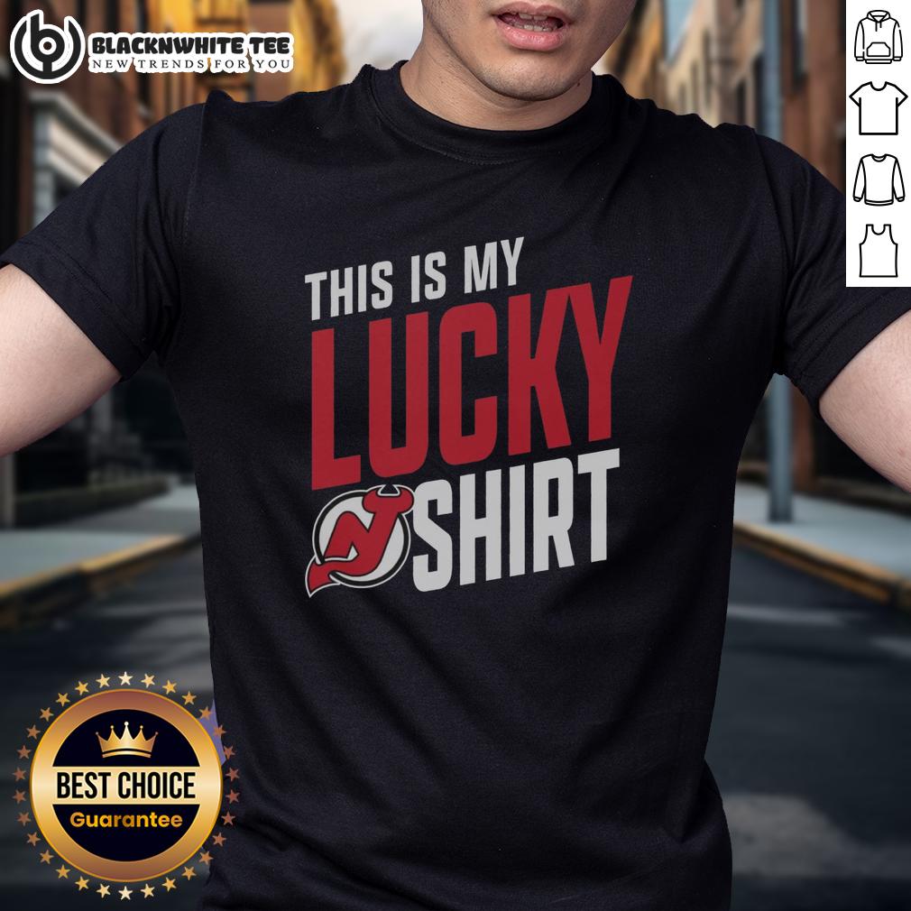 Nice New Jersey Devils This Is My Lucky T-Shirt