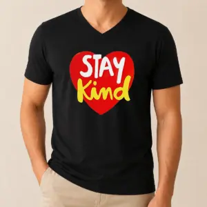 Alternative view of Awesome Hot Stay Kind Heart Shirt