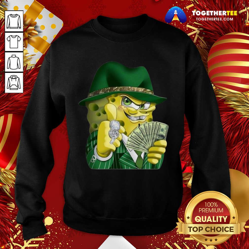 Official Bob Gangster Esponja Cholo Shirt - Image 4