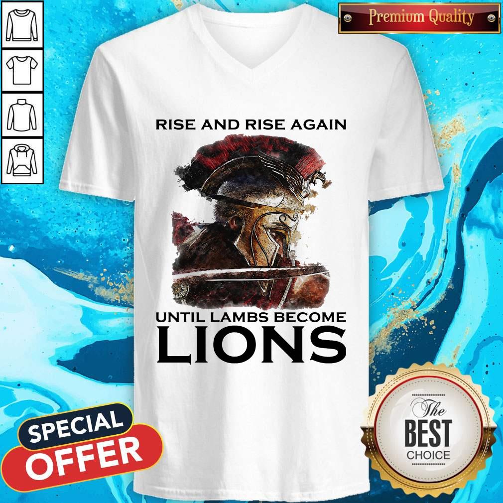 Rise And Rise Again Until Lambs Become Lions Combatant Shirt - Image 3