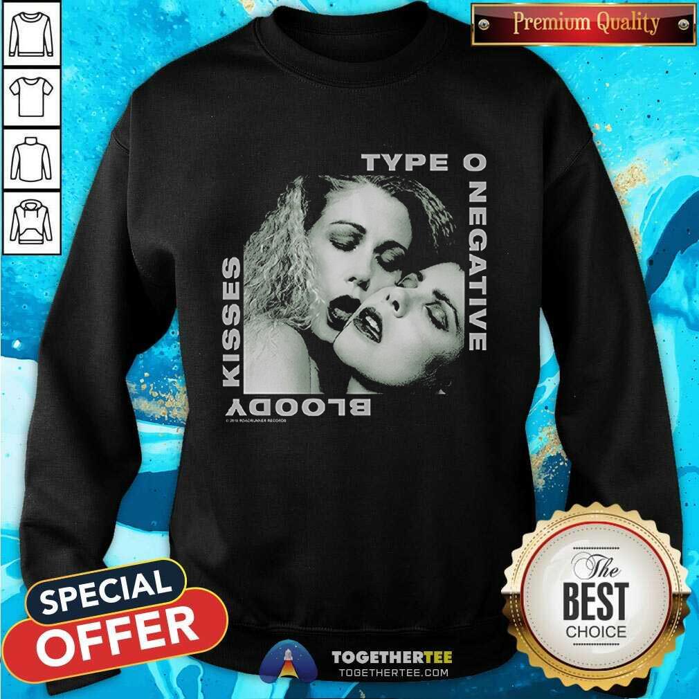 Premium Type O Negative Bloody Kisses Black T-Shirt - Image 2