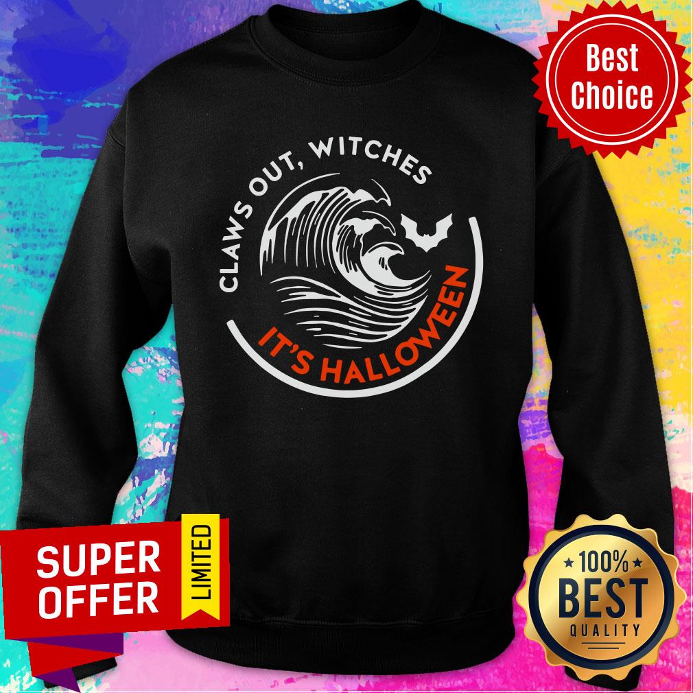 Claws Out Witches It’s Halloween Shirt - Image 5