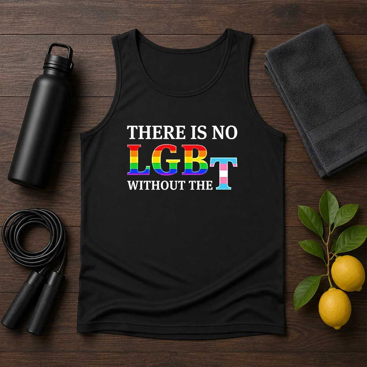 Pretty There Is No LGBT Without The Shirt - Image 3