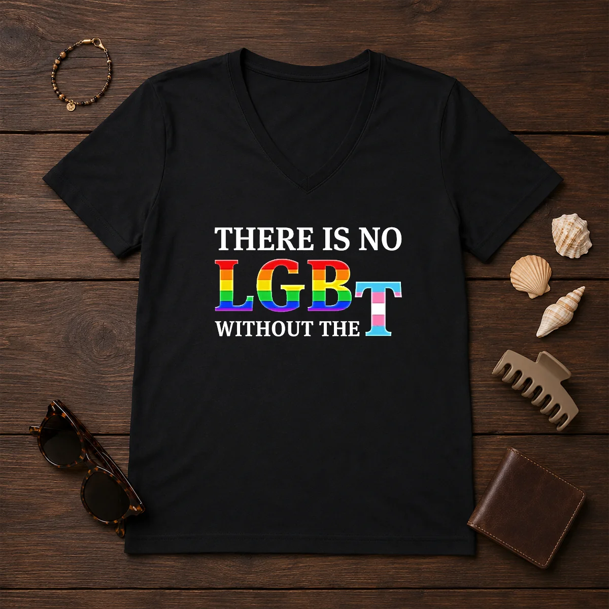 Pretty There Is No LGBT Without The Shirt - Image 2