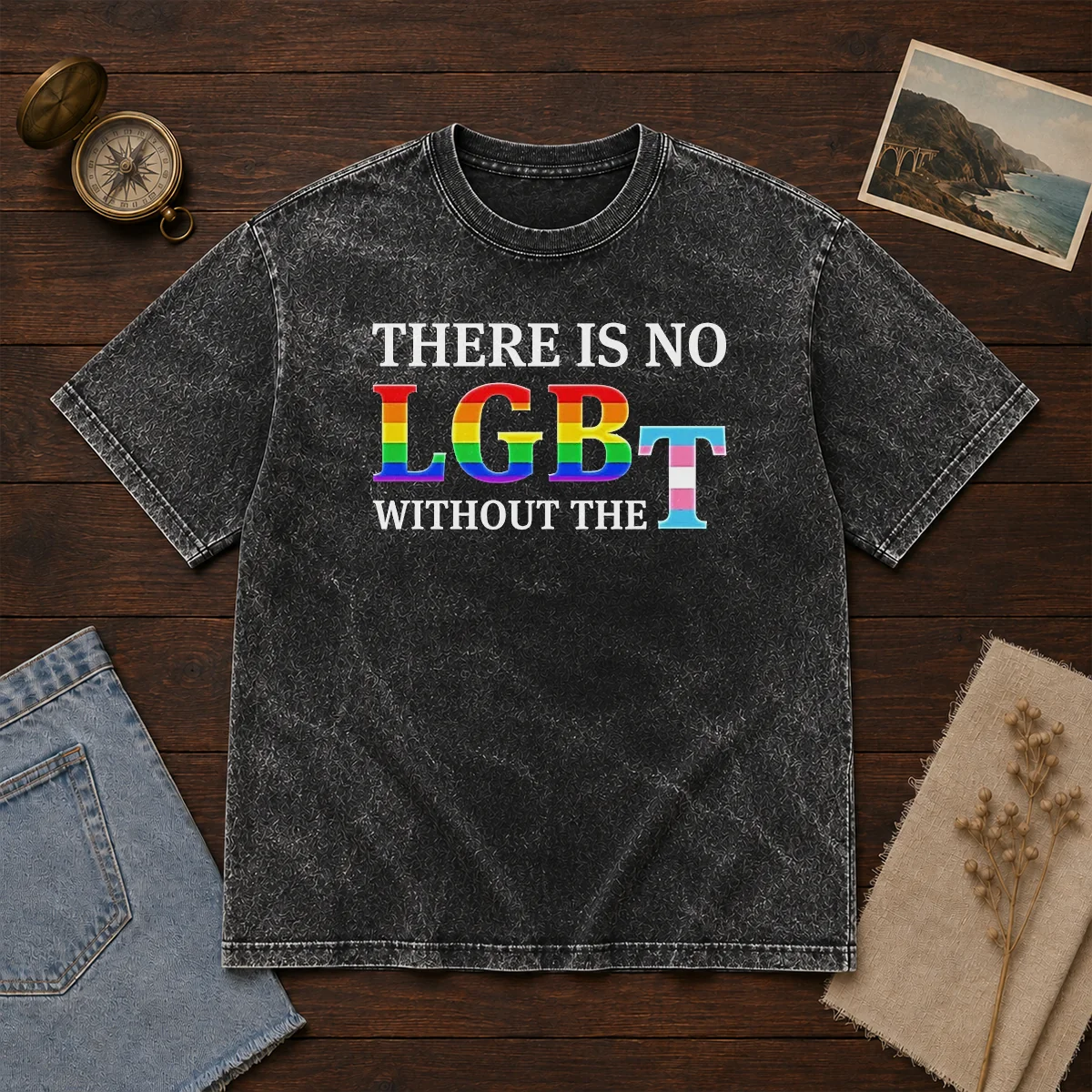 Pretty There Is No LGBT Without The Shirt - Image 8