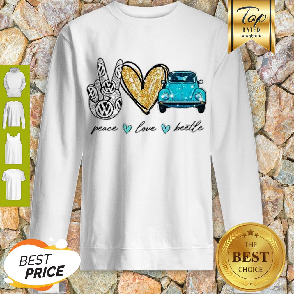 Perfect Peace Love Beetle Shirt - Image 3