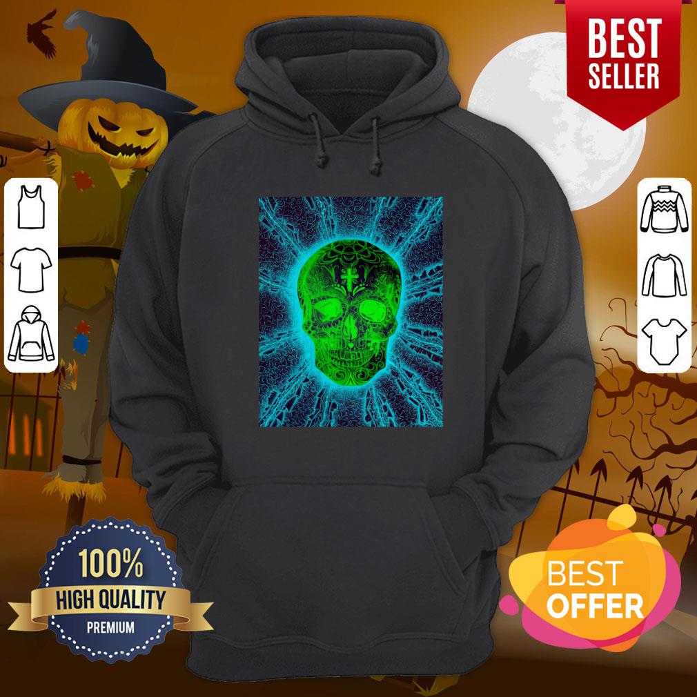 Four Fifths Sugar Skull Day Of The Dead Shirt - Image 5
