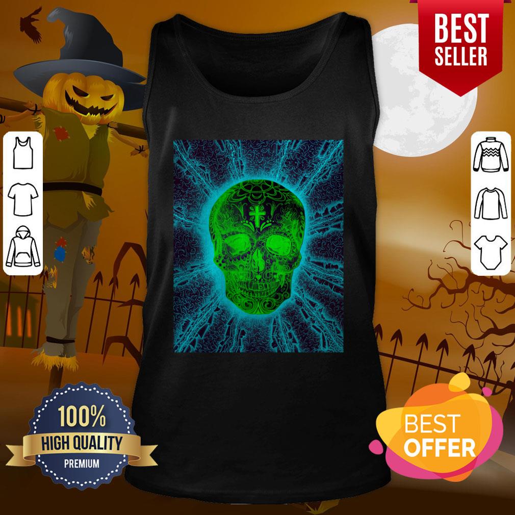 Four Fifths Sugar Skull Day Of The Dead Shirt - Image 3