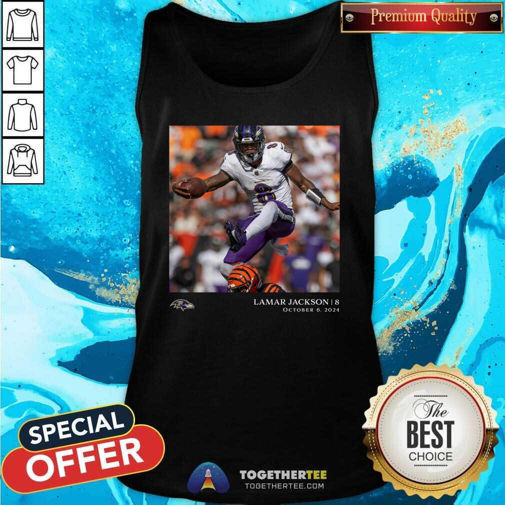 Good Lamar Jackson Baltimore Ravens NFL Flash Features Week 5 T-Shirt - Image 3