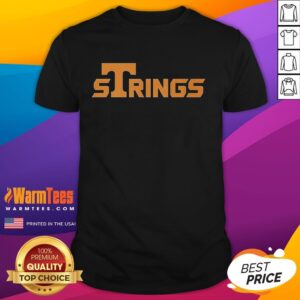 Good Tennessee Volunteers Strings Logo T-Shirt