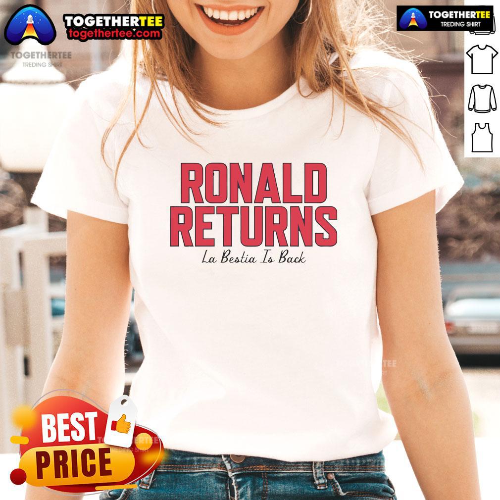 Official Ronald Acuña Jr La Bestia Is Back T-Shirt - Image 3